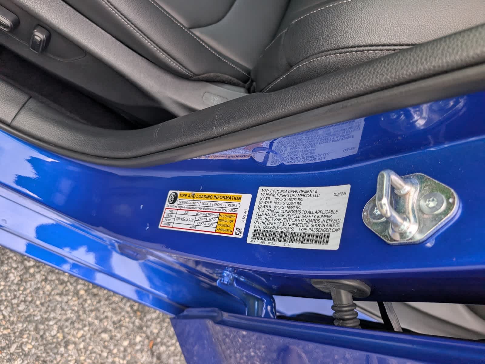 2025 Acura Integra w/A-Spec Package