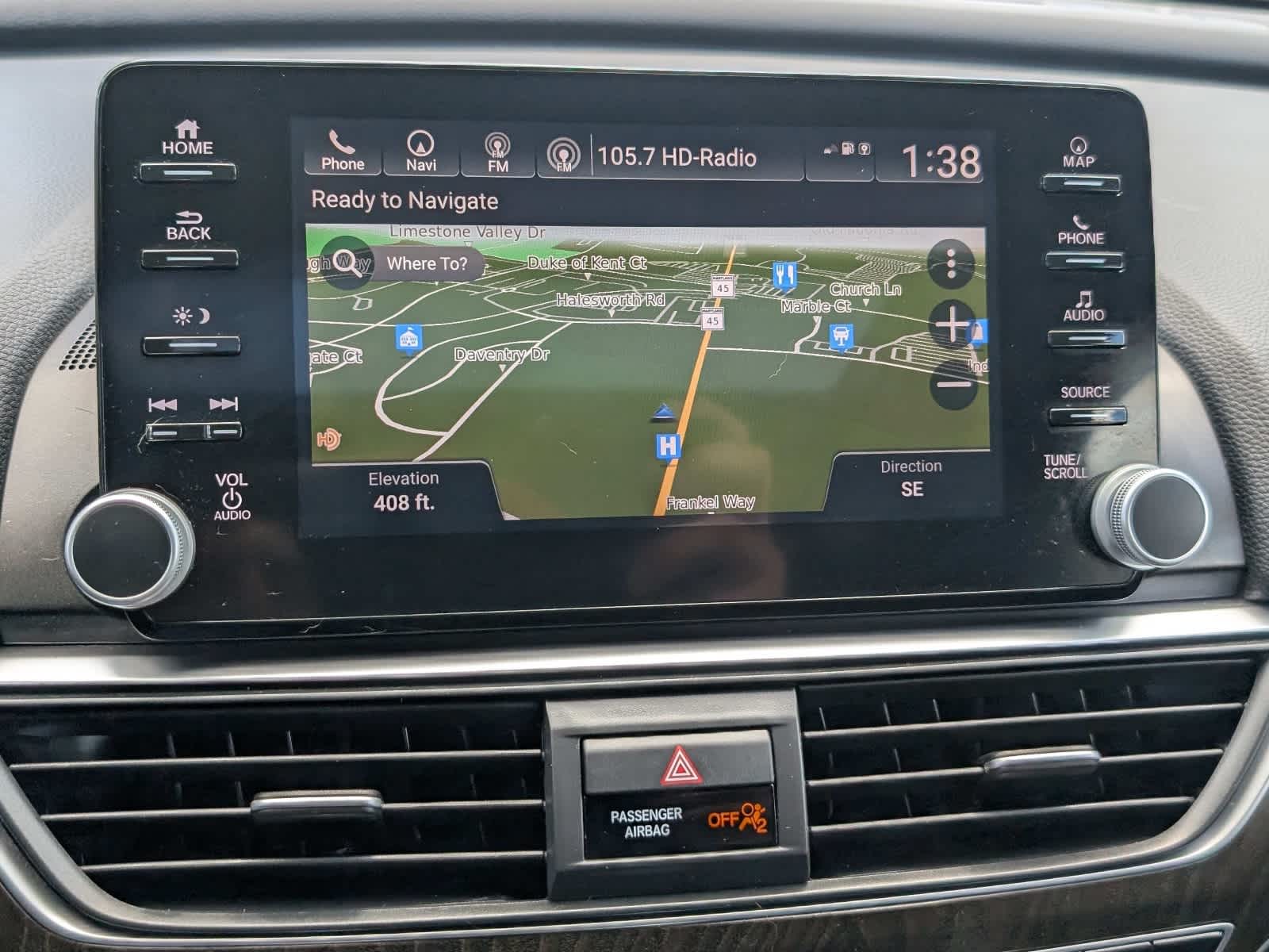2018 Honda Accord Sedan Touring 2.0T