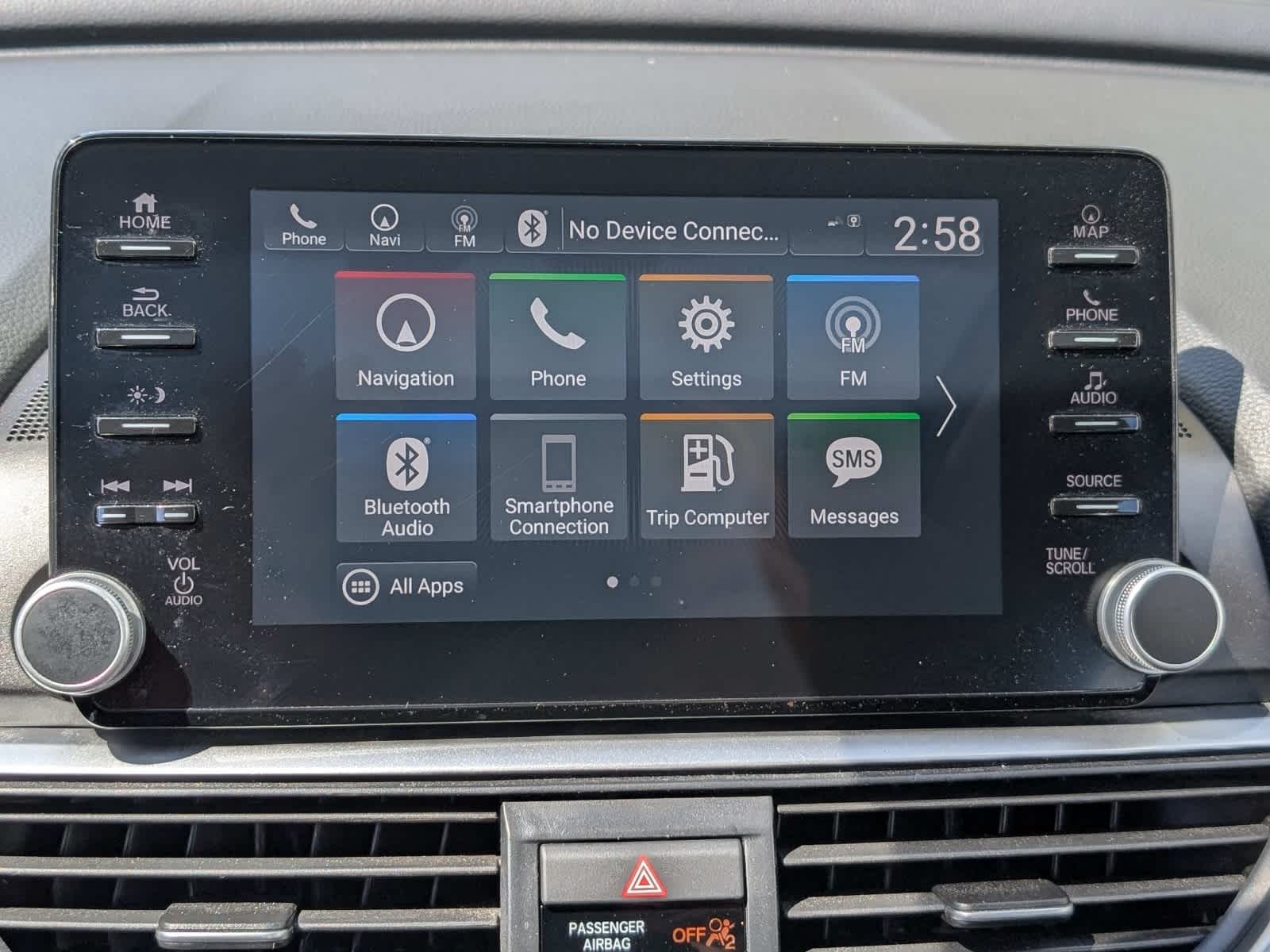 2019 Honda Accord Sedan Touring 2.0T