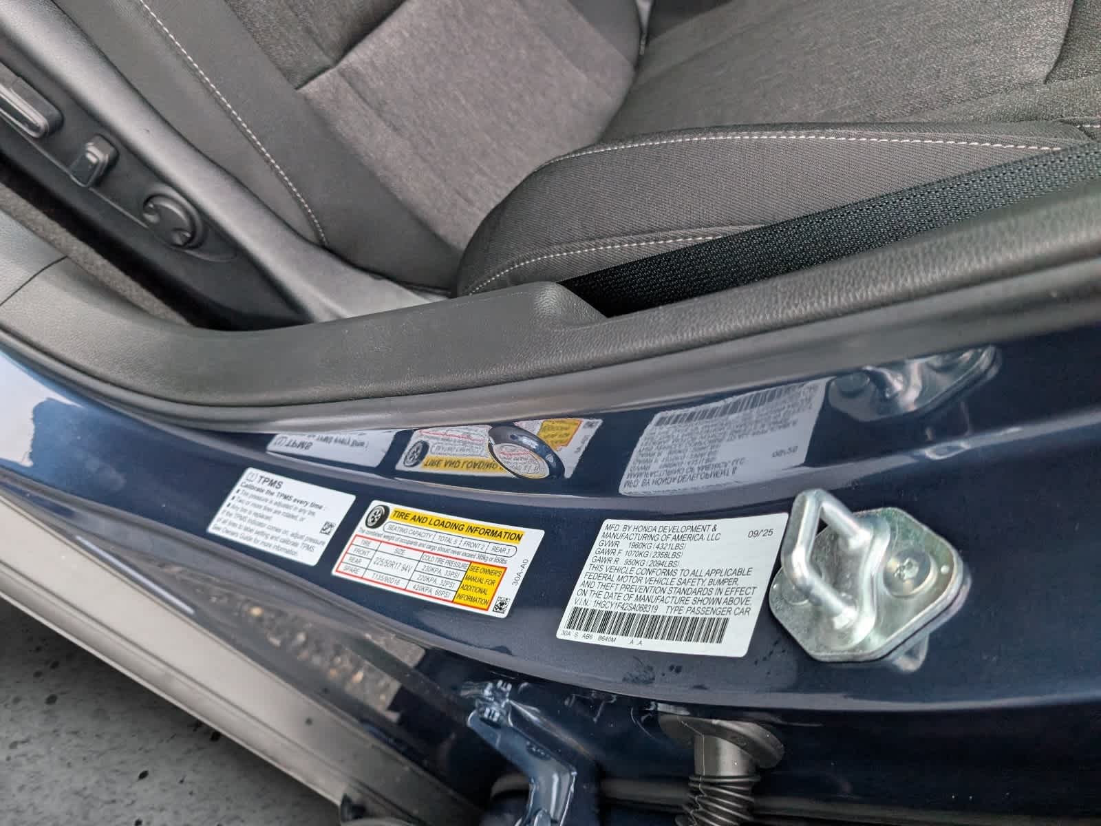 2025 Honda Accord SE