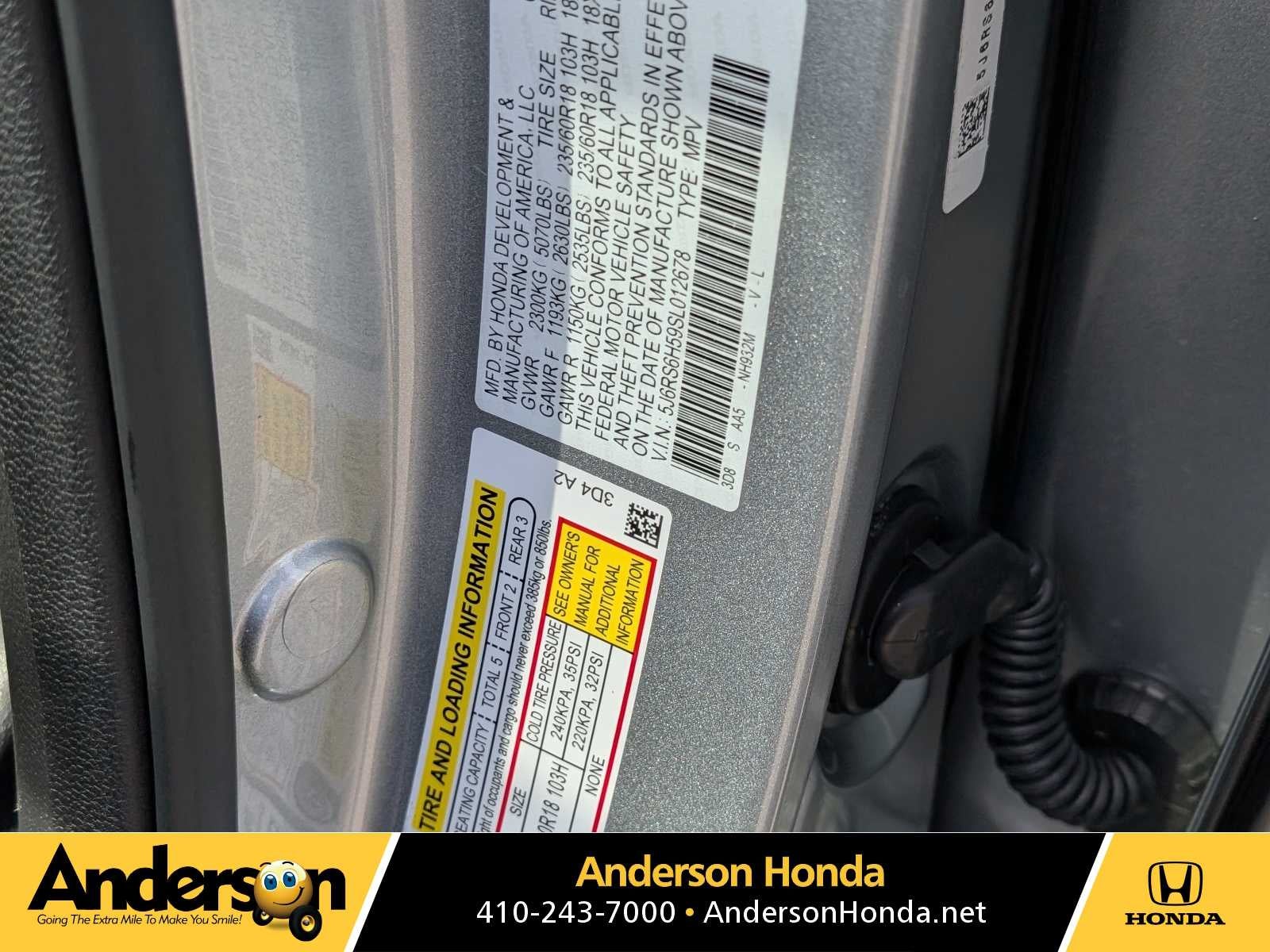 2025 Honda CR-V Hybrid Sport