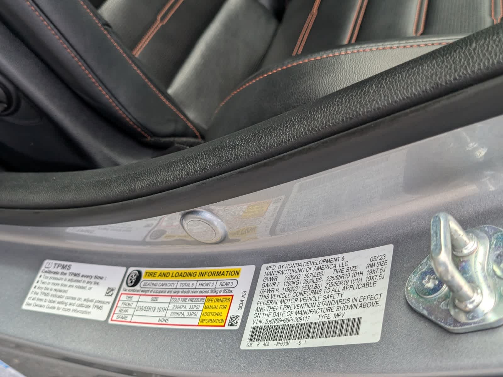 2023 Honda CR-V Hybrid Sport Touring