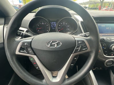 2014 Hyundai Veloster 3dr Cpe Auto w/Black Int