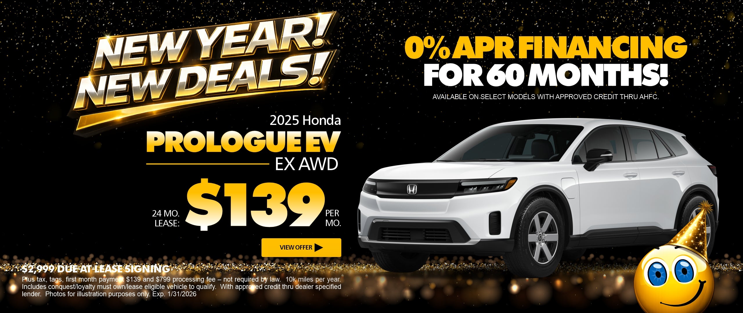 Lease for $139/mo for 24 mos