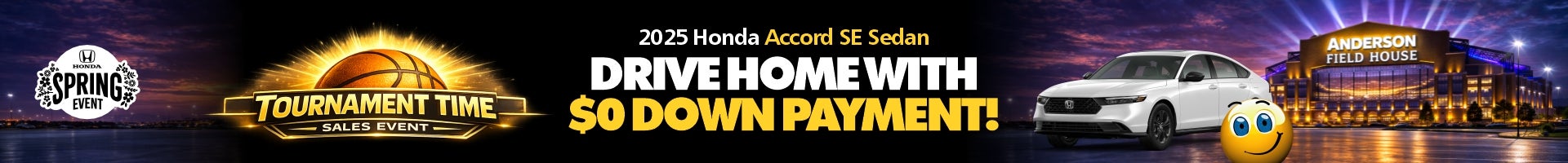Drive home with 0 down payment!