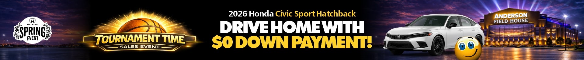 Drive home with Zero Down!