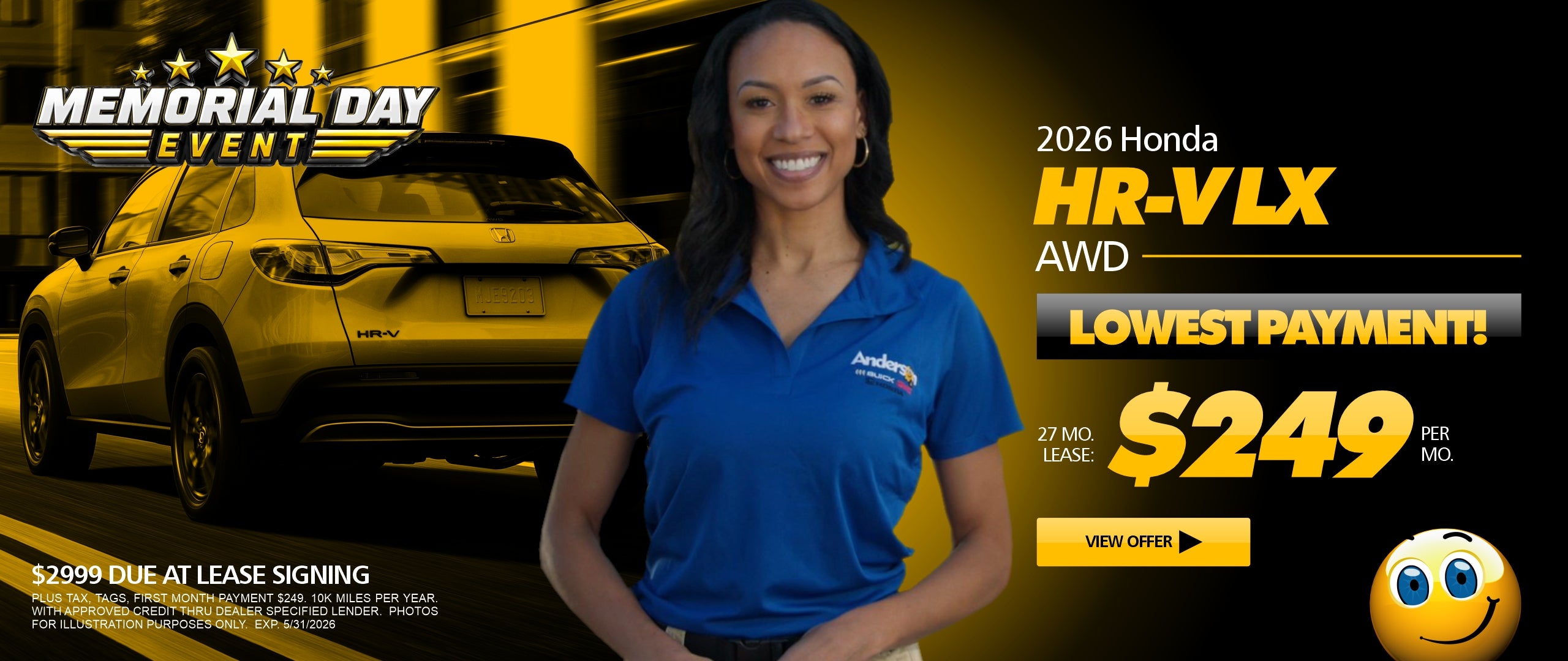 2026 HR-VLX